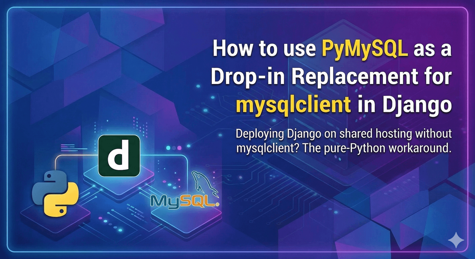 django-pymysql-replacement