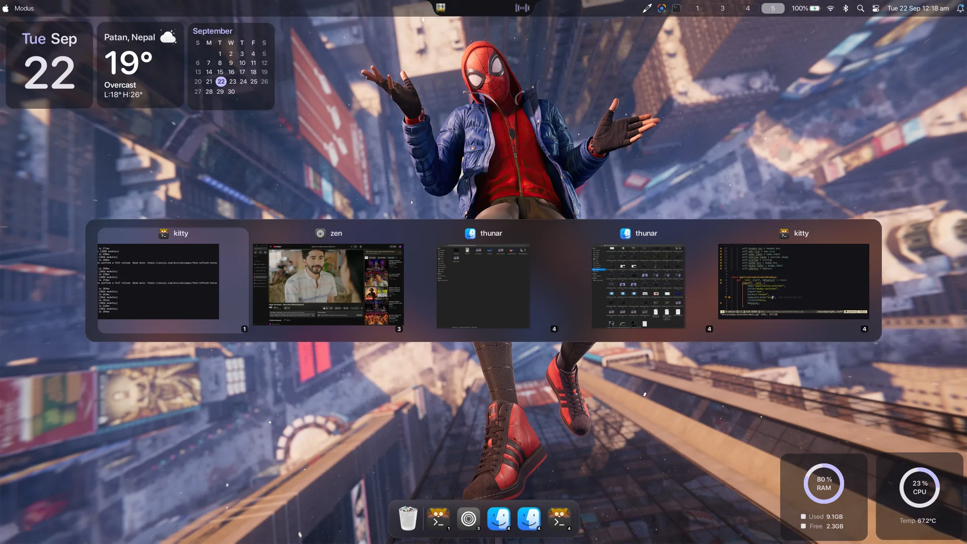 App switcher